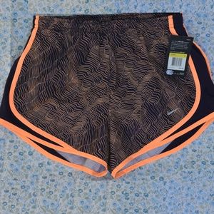 NWT Nike Tempo Shorts Purple Dynasty Turf Orange S